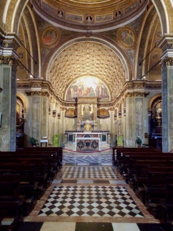 The optical illusion of Santa Maria presso San Satiro