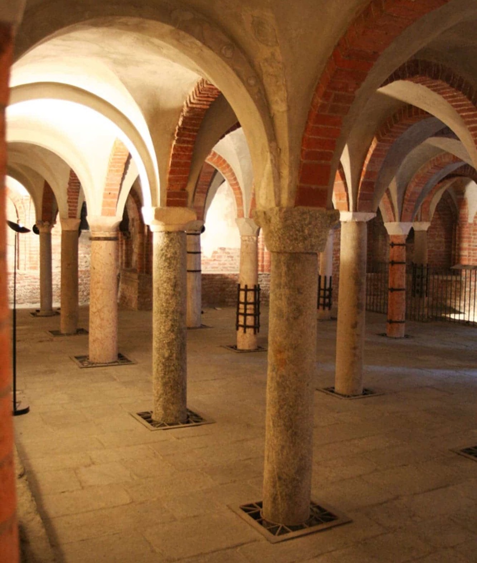 Picture of the crypt of San Giovani in Conca