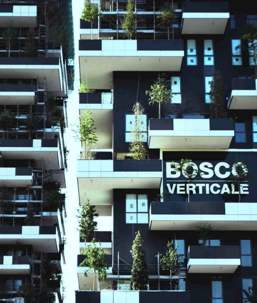 The Bosco Verticale complex by the architect Boeri