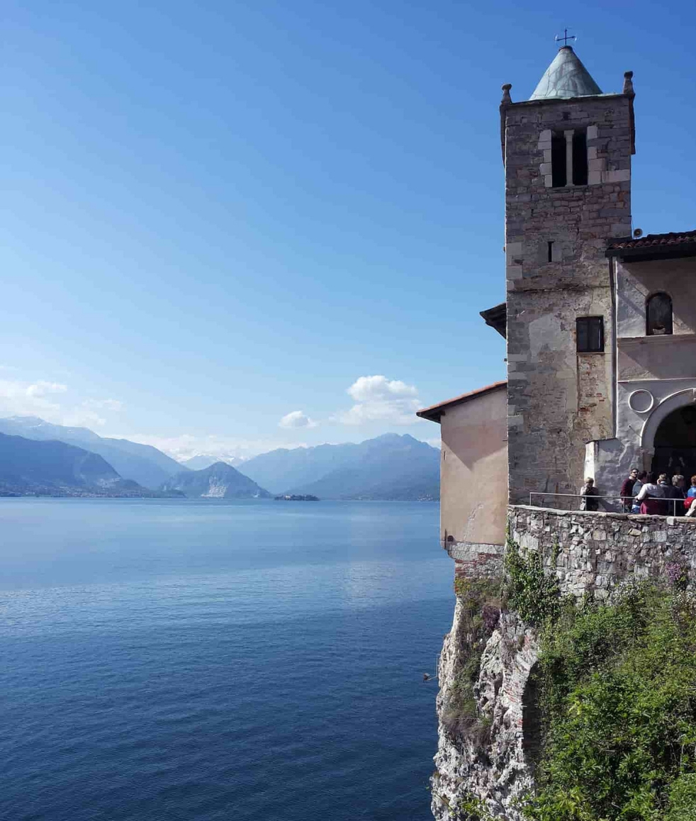 The Monastery of Santa Caterina, Lake Maggiore
